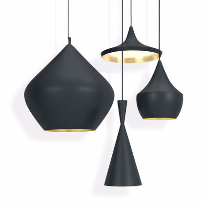 Beat Wide Pendant - Black