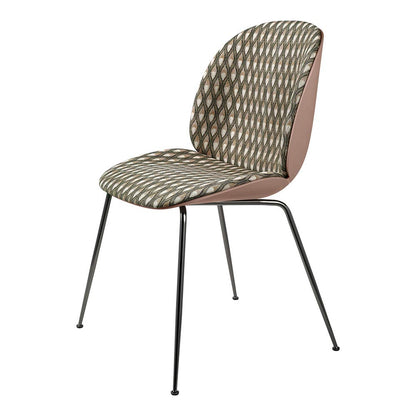 Beetle Front Upholstered Dining Chair - Conic Base