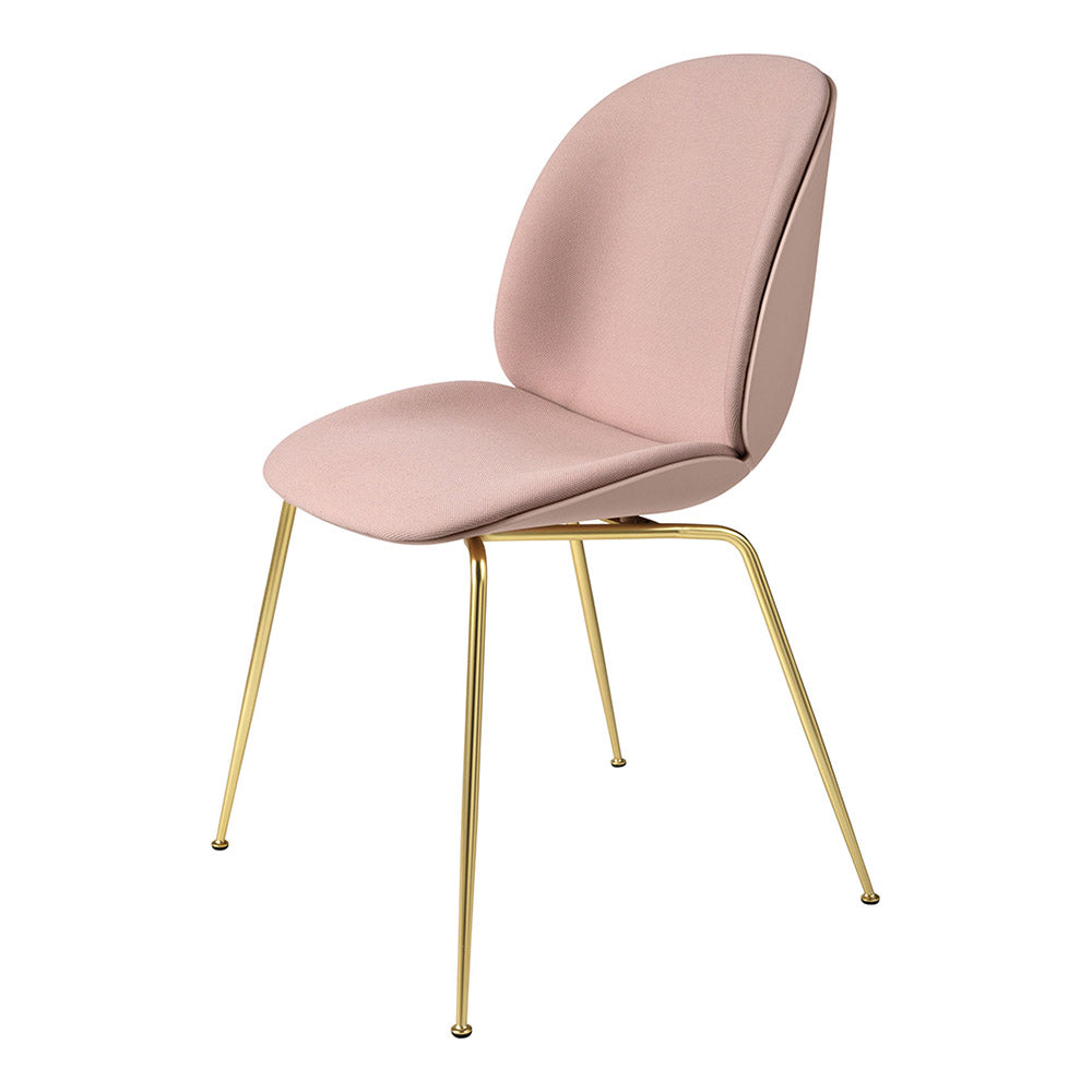 Beetle Front Upholstered Dining Chair - Conic Base
