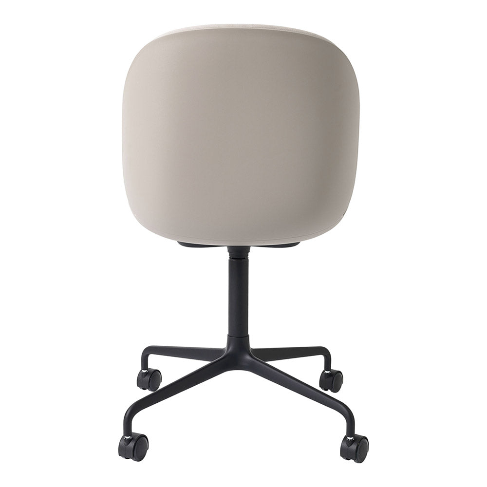 Beetle Front Upholstered Meeting Chair - 4-Star Base With Castors