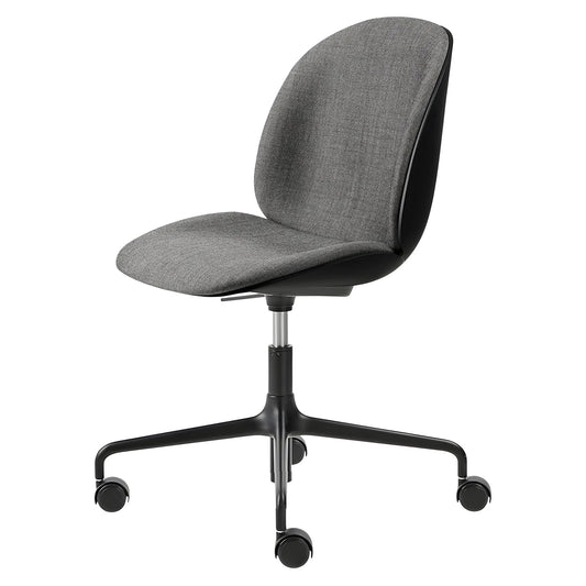 Beetle Front Upholstered Meeting Chair - Height Adjustable with Castors