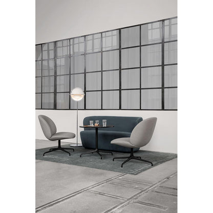 Beetle Fully Upholstered Lounge Chair - 4-Star Base