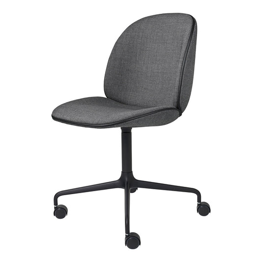 Beetle Fully Upholstered Meeting Chair - 4-Star Base With Castors