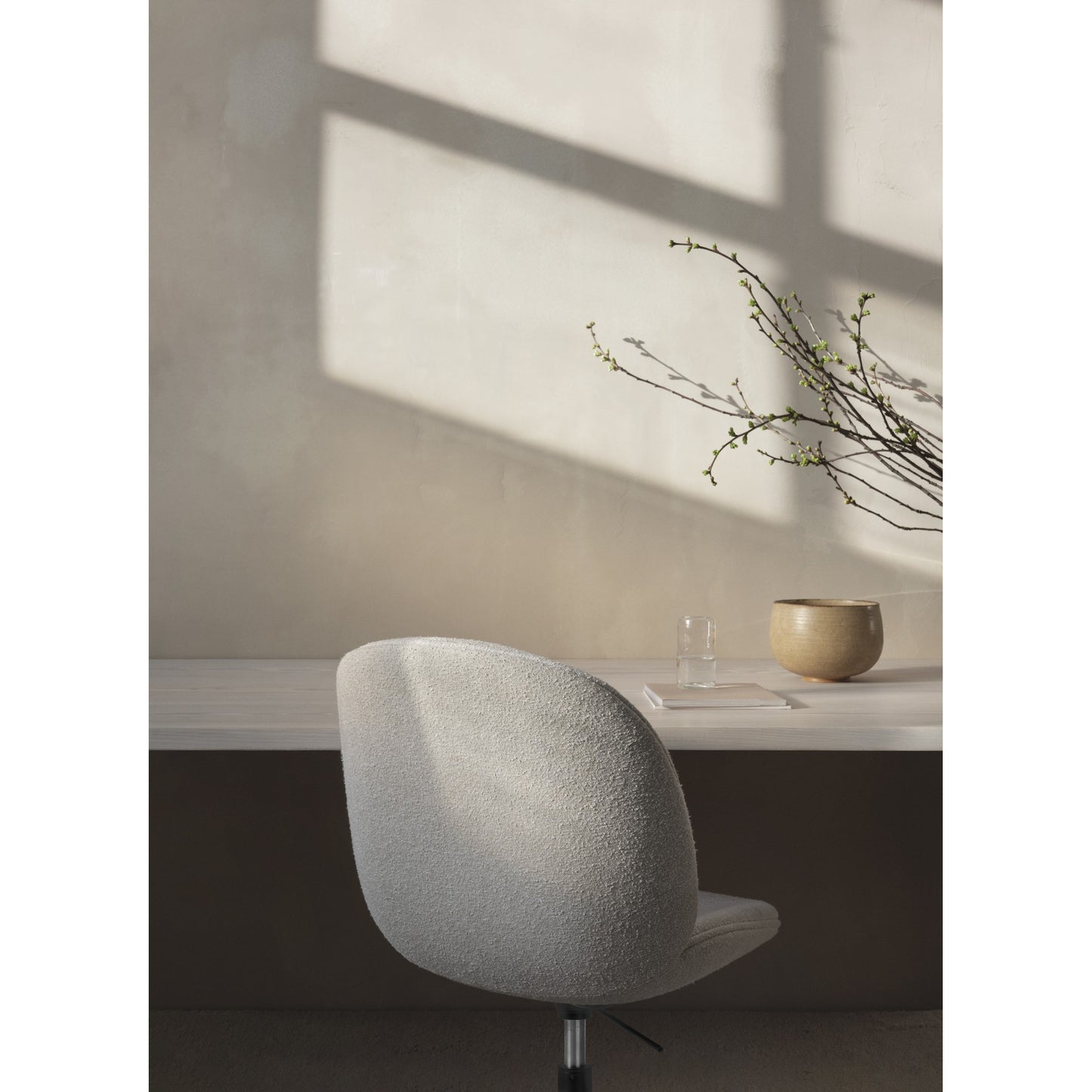 Beetle Fully Upholstered Meeting Chair - Height Adjustable