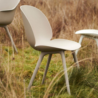 Beetle Outdoor Dining Chair - Alabaster White