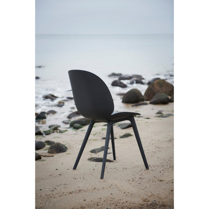 Beetle Outdoor Dining Chair - Black