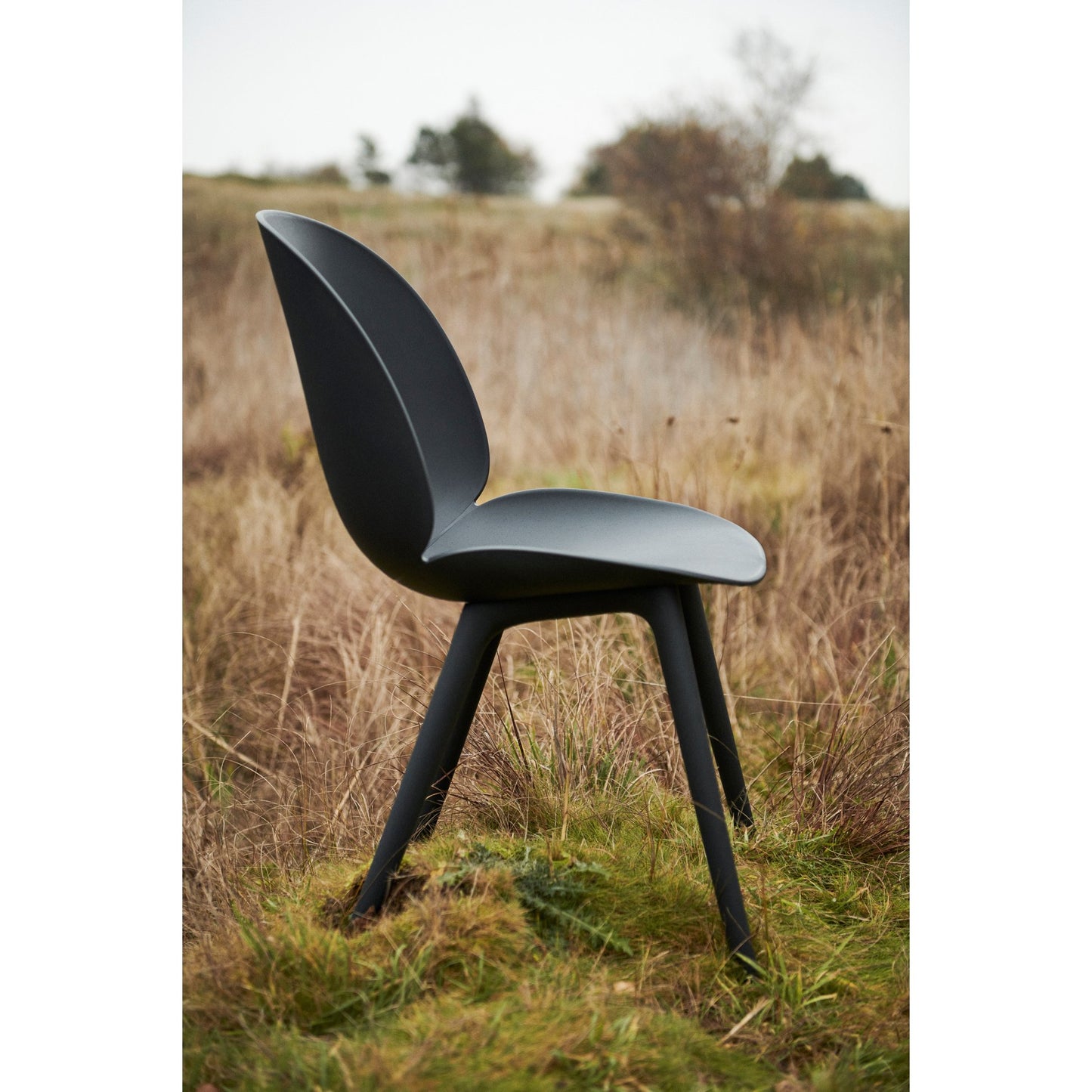 Beetle Outdoor Dining Chair - Black