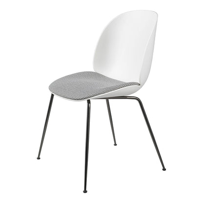 Beetle Seat Upholstered Dining Chair - Conic Base
