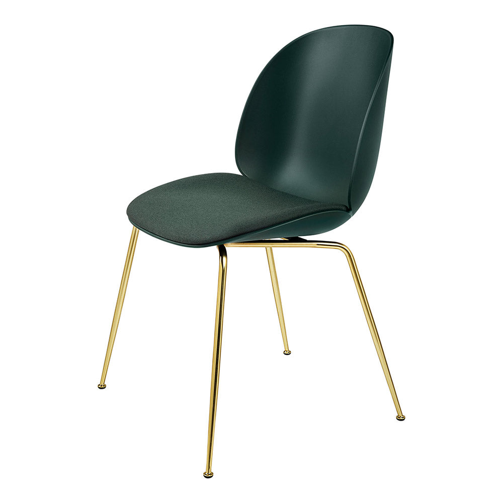 Beetle Seat Upholstered Dining Chair - Conic Base