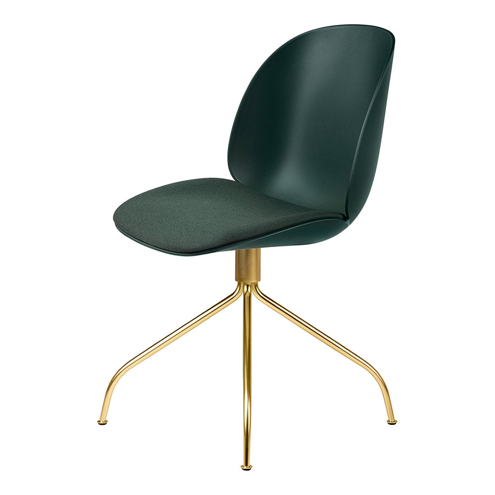 Beetle Seat Upholstered Meeting Chair - Swivel Base