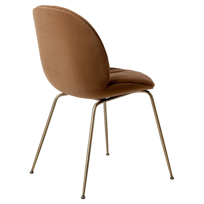 Beetle Soft Fully Upholstered Dining Chair - Conic Base