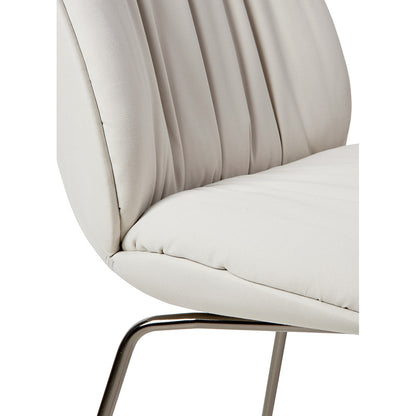 Beetle Soft Fully Upholstered Dining Chair - Conic Base