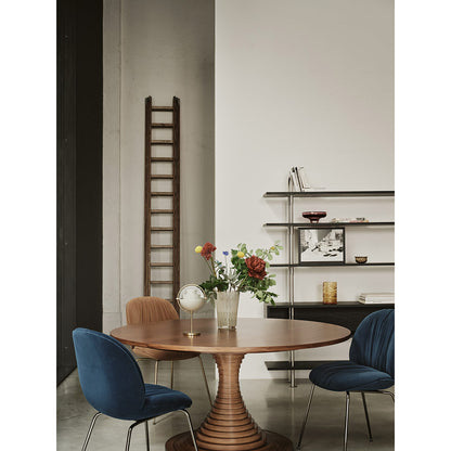 Beetle Soft Fully Upholstered Dining Chair - Conic Base