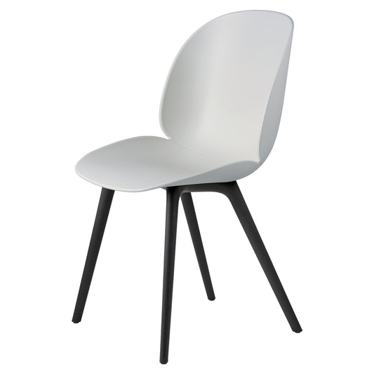 Beetle Unupholstered Dining Chair - Lunar Gray, Plastic Base