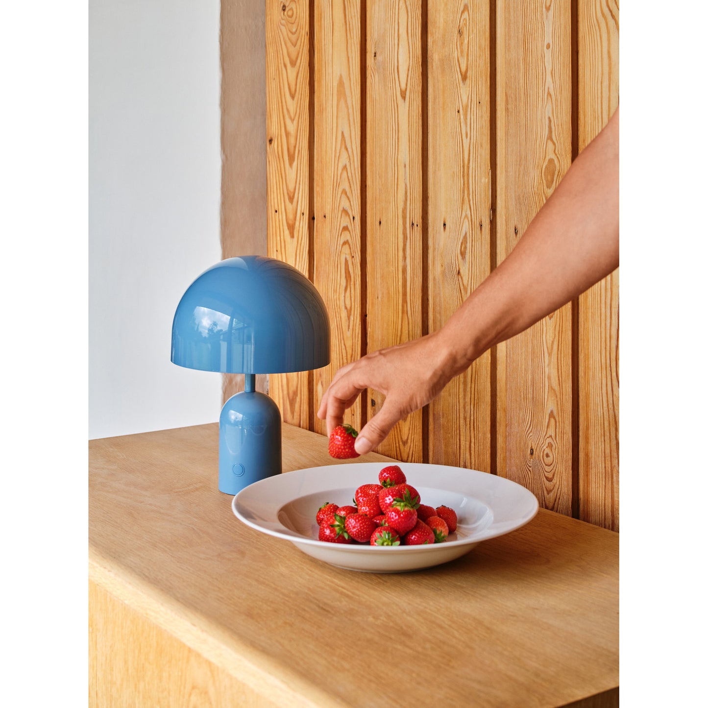 Bell Portable Lamp - Baby Blue