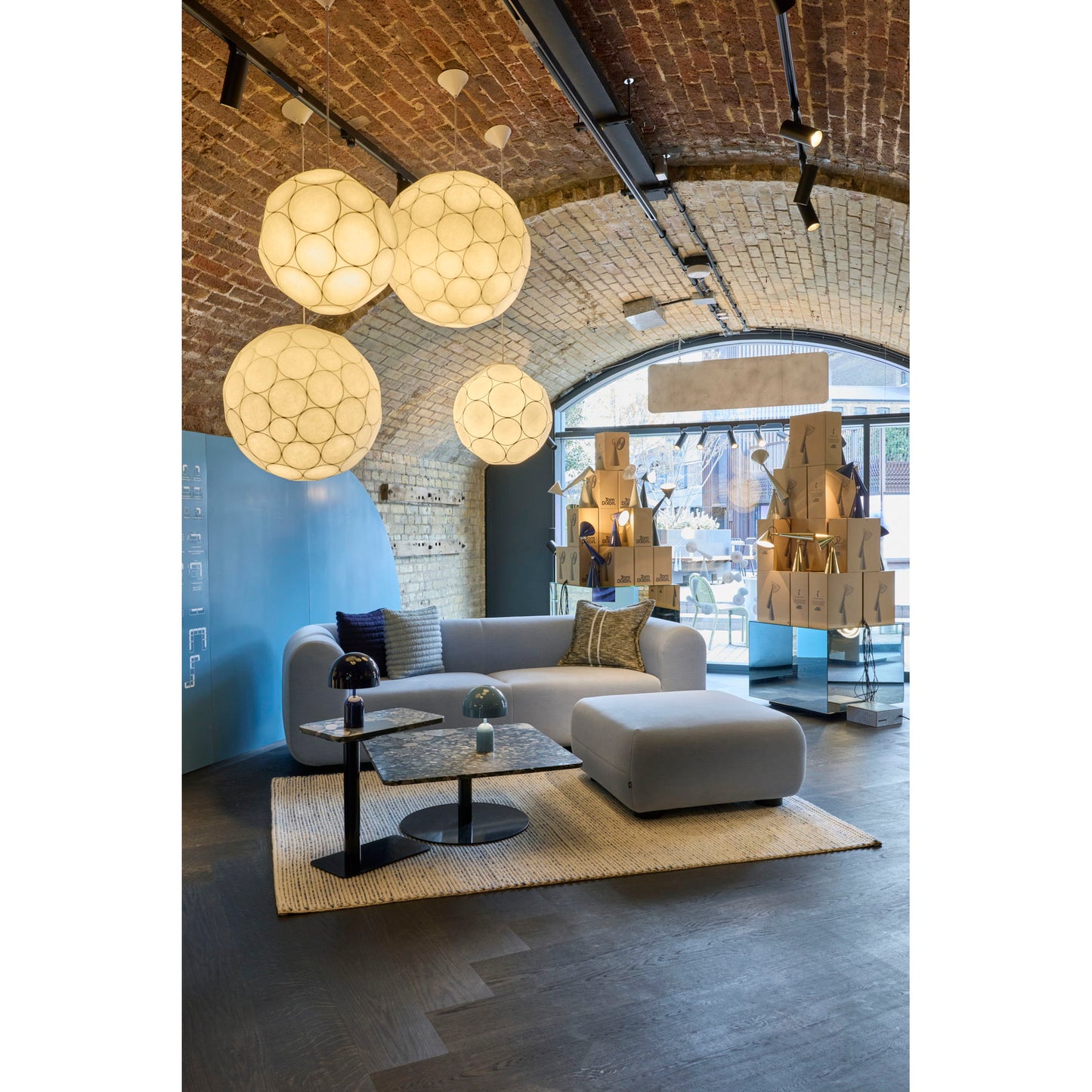 Bell Portable Lamp - Baby Blue