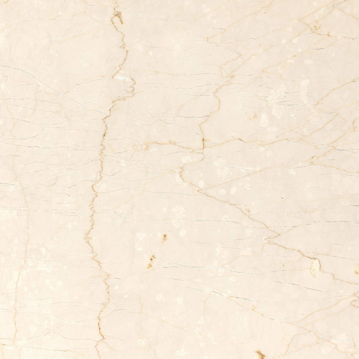 Belle Oval Dining Table - Cream Marble