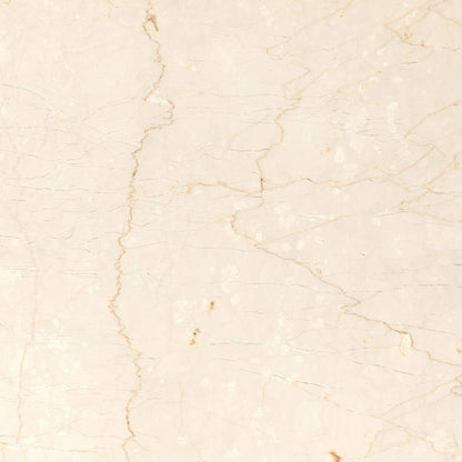 Belle Oval Dining Table - Cream Marble