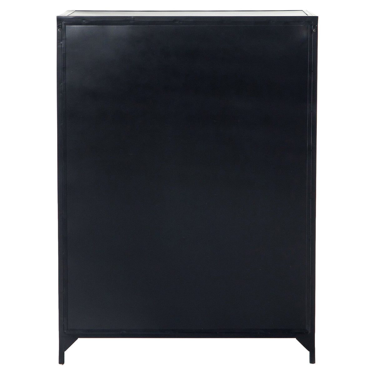 Belmont 8 Drawer Tall Dresser - Black