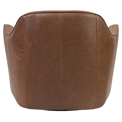 Bethany Swivel Chair - Dulane Mahogany