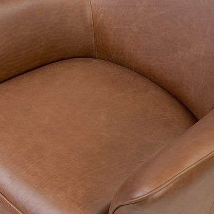 Bethany Swivel Chair - Dulane Mahogany