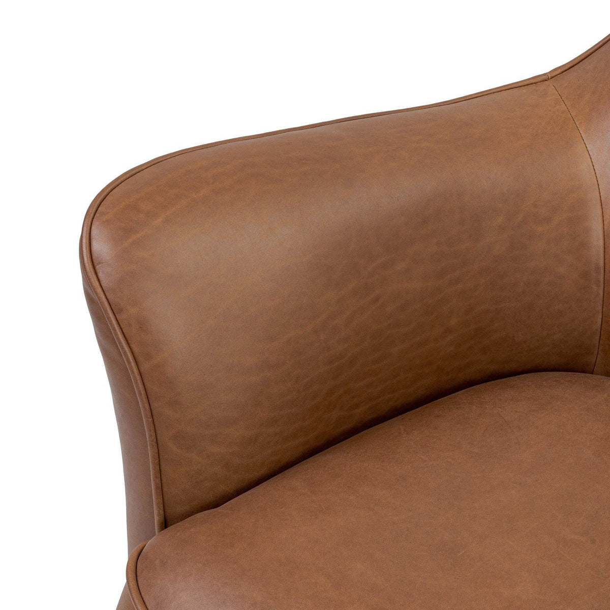 Bethany Swivel Chair - Dulane Mahogany