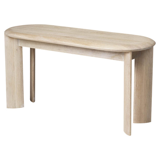 Bevel Bench - White Oiled Oak
