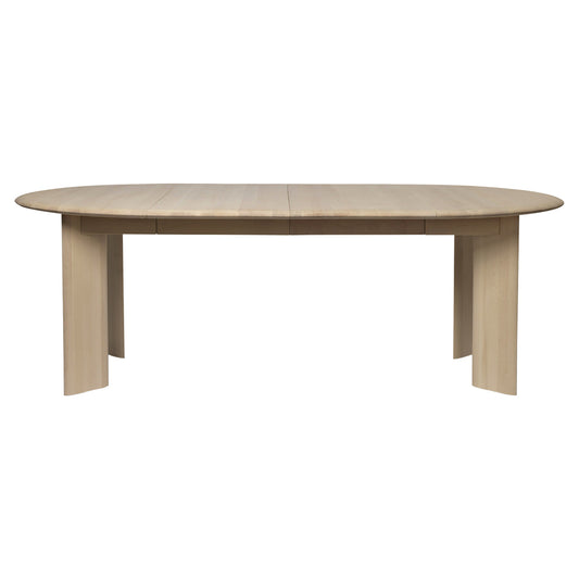 Bevel Extendable Table X2 - White Oiled Beach