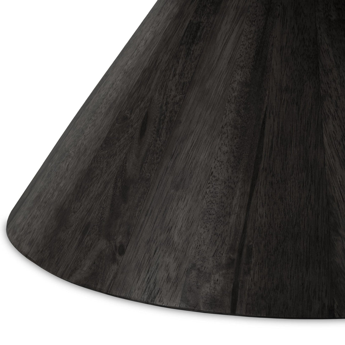 Bibianna Dining Table - Worn Black Parawood