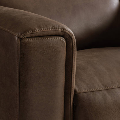 Billings Leather Power Motion Sofa