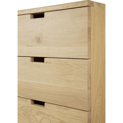 Billy Drawer Unit - Oak, With Keylock