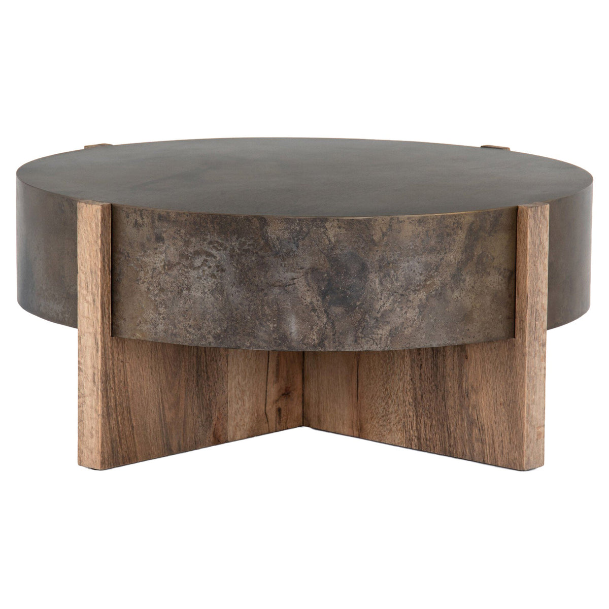 Bingham Coffee Table - Rustic Oak Veneer