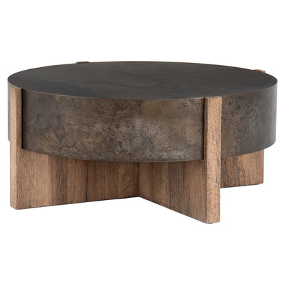 Bingham Coffee Table - Rustic Oak Veneer