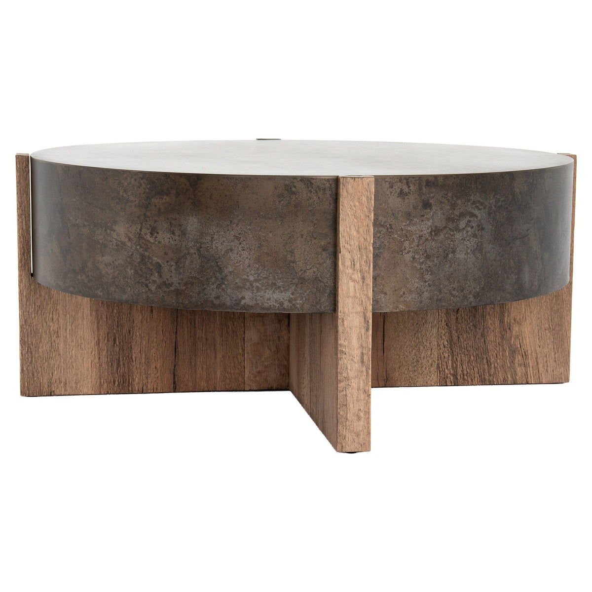 Bingham Coffee Table - Rustic Oak Veneer