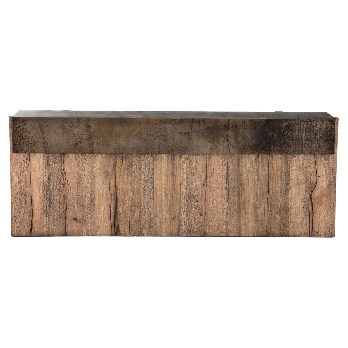 Bingham Console Table - Rustic Oak Veneer