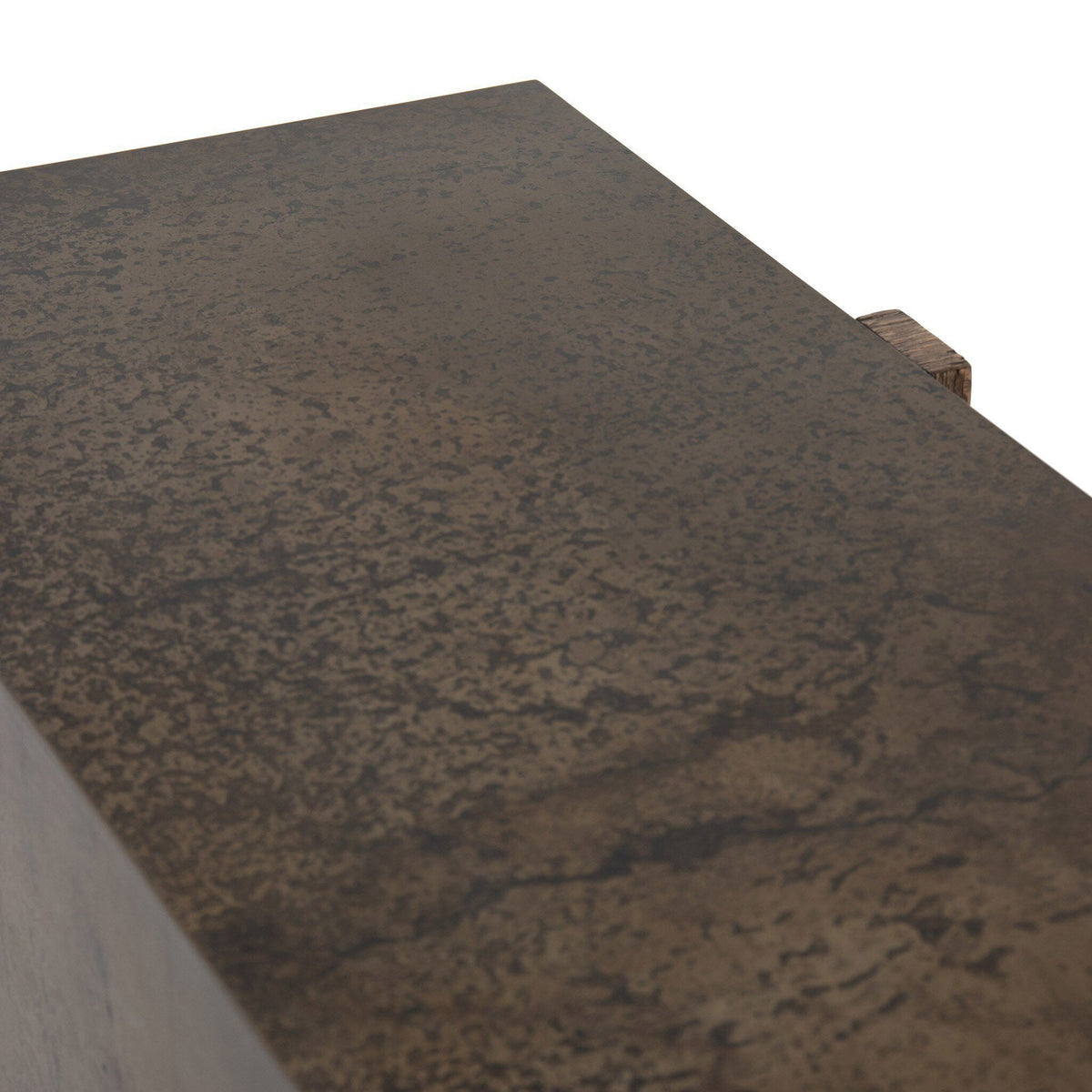 Bingham Console Table - Rustic Oak Veneer
