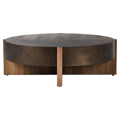 Bingham Large Coffee Table - Distressed Iron