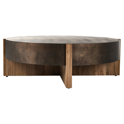 Bingham Large Coffee Table - Distressed Iron