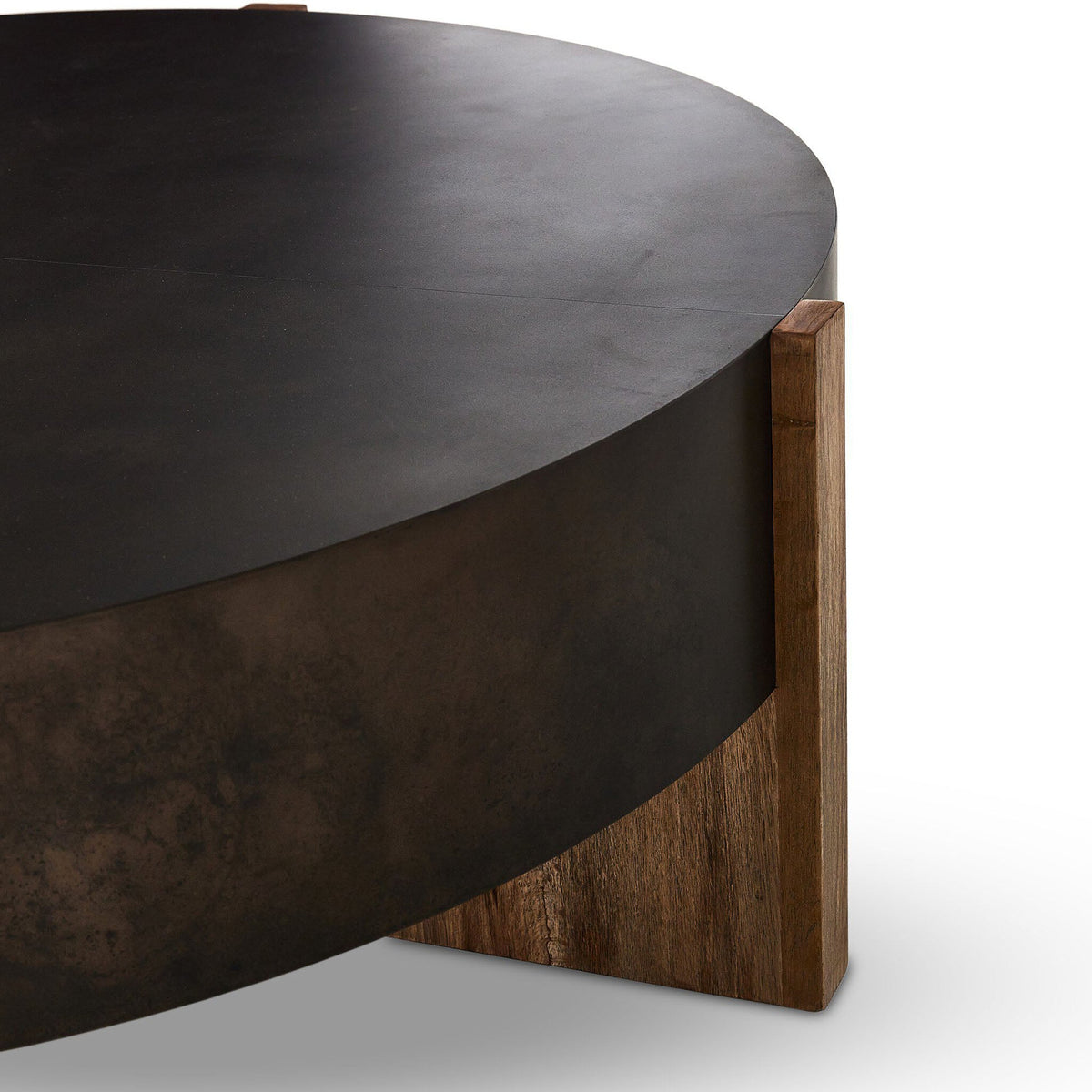 Bingham Large Coffee Table - Distressed Iron