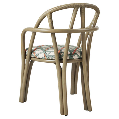 Bistra Dining Armchair - Olive Stained Rattan