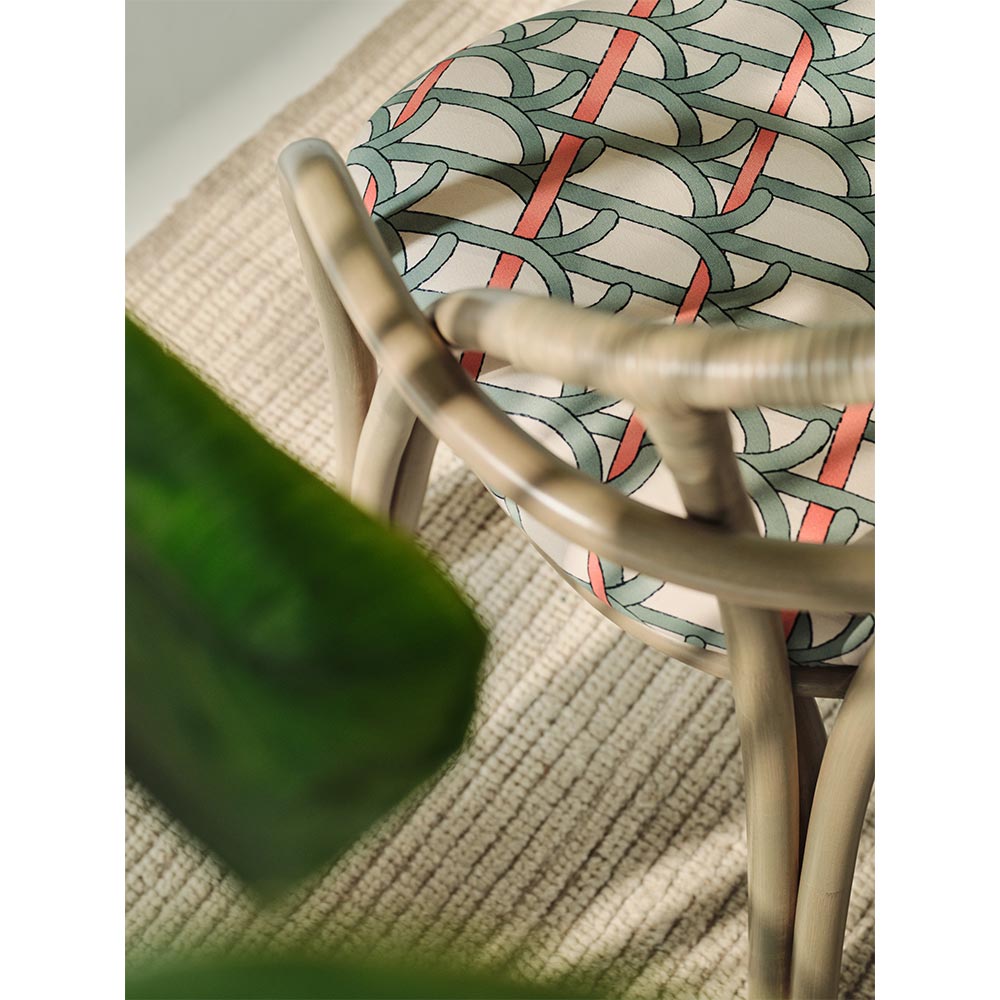 Bistra Dining Armchair - Olive Stained Rattan