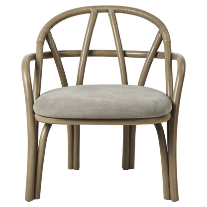 Bistra Lounge Chair - Olive Stained Rattan