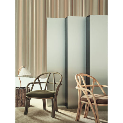 Bistra Lounge Chair - Olive Stained Rattan
