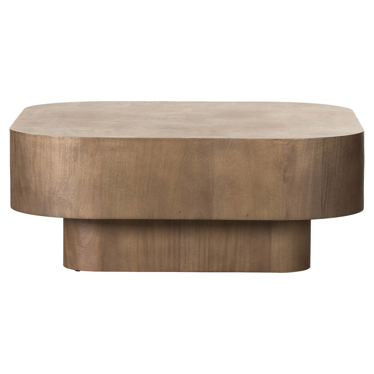 Blanco Coffee Table - Warm Umber Burl