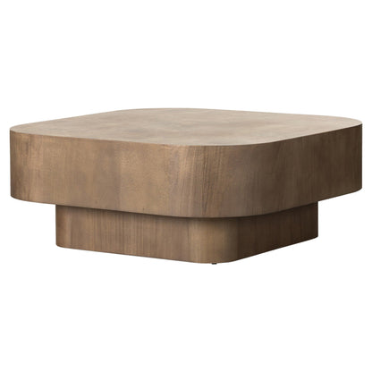 Blanco Coffee Table - Warm Umber Burl