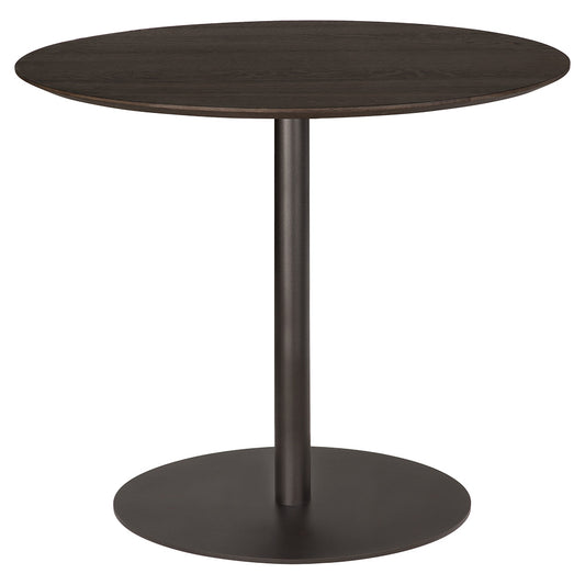 Blend Dining Table - Brown Oak, Dark Bronze