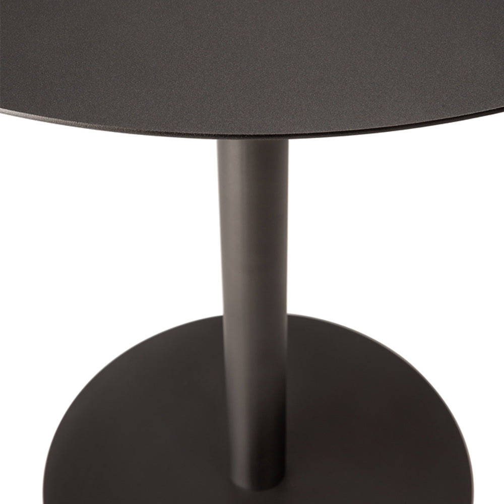Blend Dining Table - Metal Top, Dark Bronze