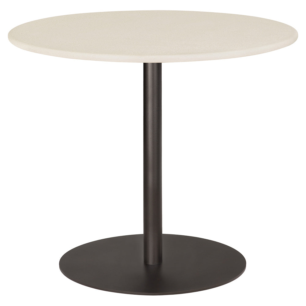 Blend Dining Table - Microcement, Dark Bronze