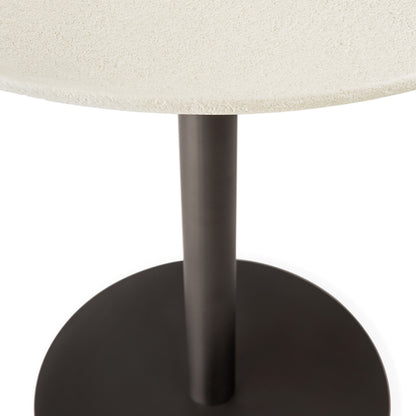 Blend Dining Table - Microcement, Dark Bronze