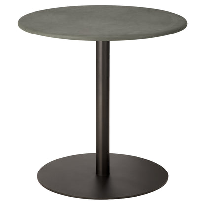 Blend Dining Table - Muschio Leather, Dark Bronze